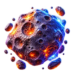 Asteroid symbol art