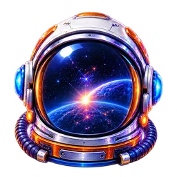 Space Helmet symbol art